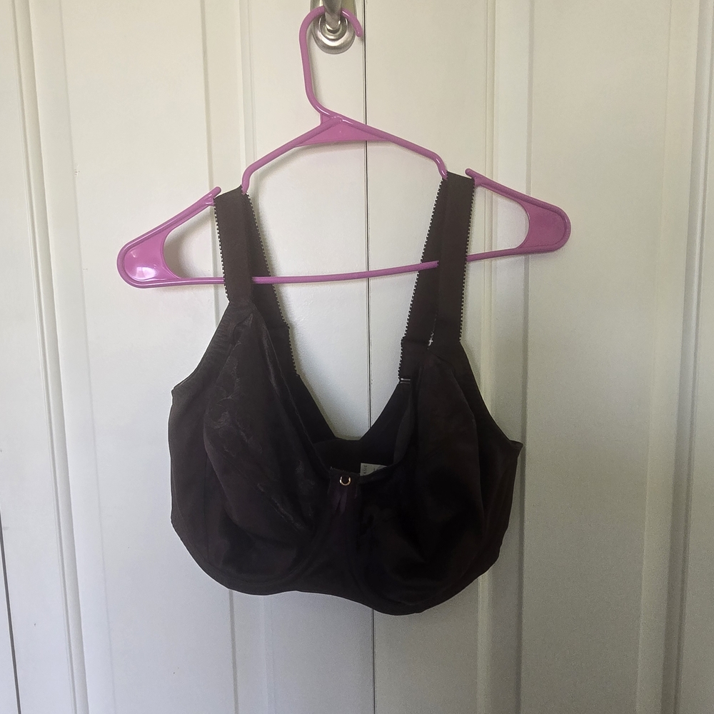 Fantasie Charcoal Bra with Wide Straps 38K